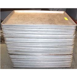 LOT OF APPROX. 50 FULL SIZED BAKING SHEETS