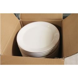 CASE OF NEW ROUND PLATES- 24 PER CASE