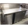 Image 2 : DIAMOND 2-DOOR FREEZER CABINET W/ BACKSPLASH