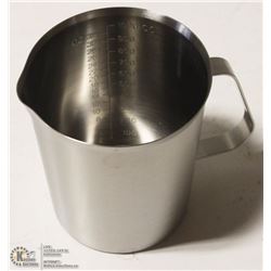 1000ML STAINLESS STEEL GRADUATED MEASURE