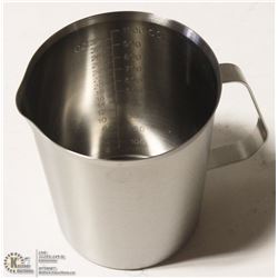 1000ML STAINLESS STEEL GRADUATED MEASURE