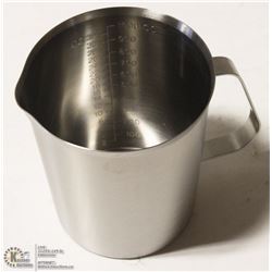 1000ML STAINLESS STEEL GRADUATED MEASURE