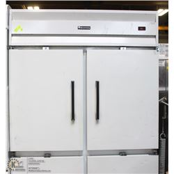 COLDSTREAM  4 DOOR UPRIGHT FREEZER ON CASTORS
