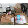 Image 1 : 5 BOXES AND 1 BAG OF MISC TAKE OUT CONTAINERS,