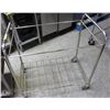 Image 1 : ALUMINUM LAUNDRY HAMPER CART, NO BAGS
