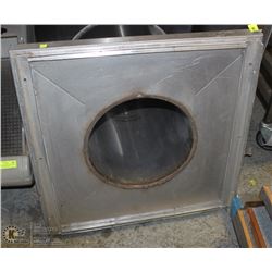 13.5" INSULATED COMMERCIAL FLUE VENT, 20" EXHAUST