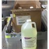 Image 1 : 43 JUGS OF CLORINE SANITIZER AND COMMERCIAL