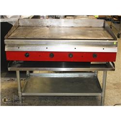 48"X24"X1" STEEL FLAT TOP GRILL-GAS