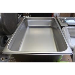 NEW STAINLESS STEEL FULL SIZE PAN INSERT 4"DEEP