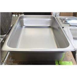 NEW STAINLESS STEEL FULL SIZE PAN INSERT 4"DEEP