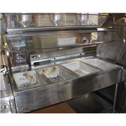 4 WELL BUFFET SERVER TABLE