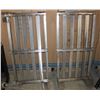 Image 1 : GROUP OF TWO 48"X24"10" SS DUNNAGE RACKS