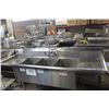 Image 1 : DUKE 3 WELL STAINLESS STEEL COMMERCIAL SINK W/