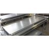 Image 1 : 72"X30.5" STAINLESS STEEL COMMERCIAL PREP TABLE