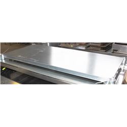 60"X30" STAINLESS STEEL COMMERCIAL PREP TABLE,