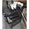 Image 1 : 3 TIER PLASTIC CART W/ BAR CONTENTS