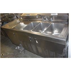 STAINLESS STEEL COMMERCIAL RINSING/WASHING PREP