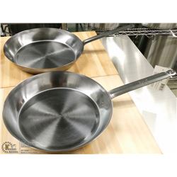 12.5" FRY PANS INDUCTION CAPABLE - LOT OF 2