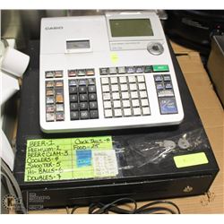 CASIO PCR-T520 CASH REGISTER W/ KEYS
