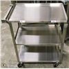 Image 1 : STAINLESS STEEL THREE TIER CART