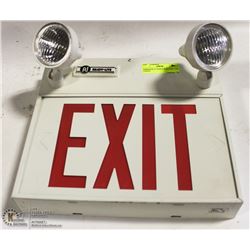 EMERGENCY LIGHTS WITH EXIT LED LIGHTS