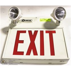 EMERGENCY LIGHTS WITH EXIT LED LIGHTS