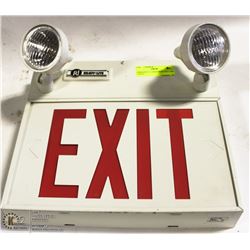 EMERGENCY LIGHTS WITH EXIT LED LIGHTS