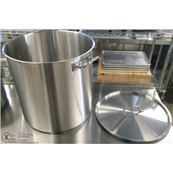 80QT EXTRA HD STAINLESS STOCK POT INDUCTION CAP.