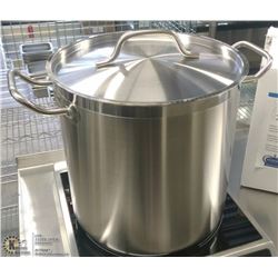 16QT HD STAINLESS STOCK POT INDUCTION CAPABLE