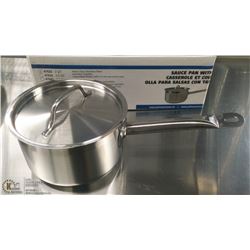 2QT HD STAINLESS SAUCE PAN INDUCTION CAPABLE