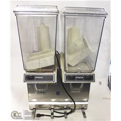 JETSPRAY DOUBLE HEAD JUICE MACHINE PARTS  AS IS