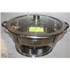Image 1 : OVAL CHAFING DISH COMPLETE WITH WATER PAN