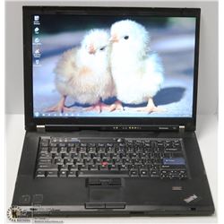 LENOVO T-SERIES WIN 7 LAPTOP W/ MS OFFICE/KODI