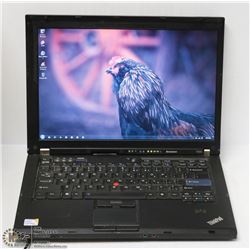 LENOVO T400 WIN 7 LAPTOP W/ MS OFFICE/KODI TV