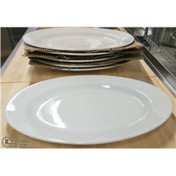15" OVAL PLATTERS - LOT OF 6