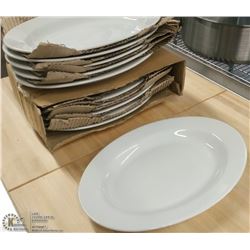 11" OVAL PLATTERS - LOT OF 12