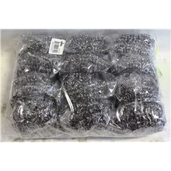 PACKAGE OF 12 POT SCRUBBERS
