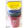 Image 1 : 4 NEW RUBBERMAID 5 QT SANITARY PAILS