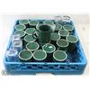 Image 1 : FLAT OF CERAMIC COFFEE MUGS, JUICE CUPS, &