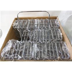 CASE (12) OF NEW 6 SLOT JAM HOLDER WIRE DISPLAYS