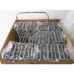 CASE (12) OF NEW 6 SLOT JAM HOLDER WIRE DISPLAYS