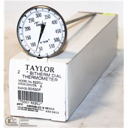 NEW TAYLOR TEST THERMOMETER LARGE FACE