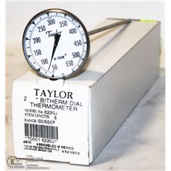 NEW TAYLOR TEST THERMOMETER LARGE FACE