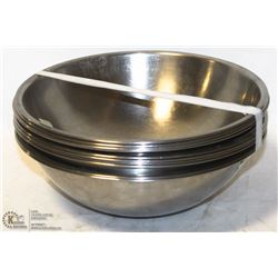 10 STAINLESS STEEL 10" BOWLS