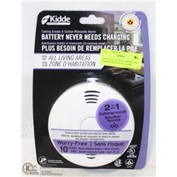 NEW KIDDE TALKING SMOKE AND CARBON MONOXIDE ALARM