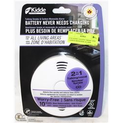 NEW KIDDE TALKING SMOKE AND CARBON MONOXIDE ALARM