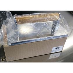 1LB ALUMINUM STEAK WEIGHTS - LOT OF 3