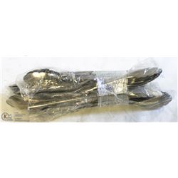 8 NEW 12" STAINLESS EXTRA HEAVY DUTY TONGS