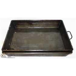 TWO JR 20"X16" COMMERCIAL STRAPPED ROASTING PANS