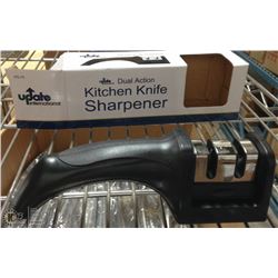 DUAL ACTION KNIFE SHARPENER